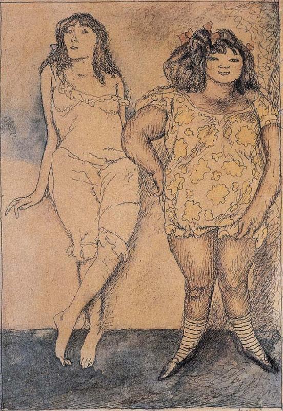 Jules Pascin Two lady